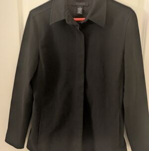 Women's The Limited Stretch Very Thin Button Up Coat